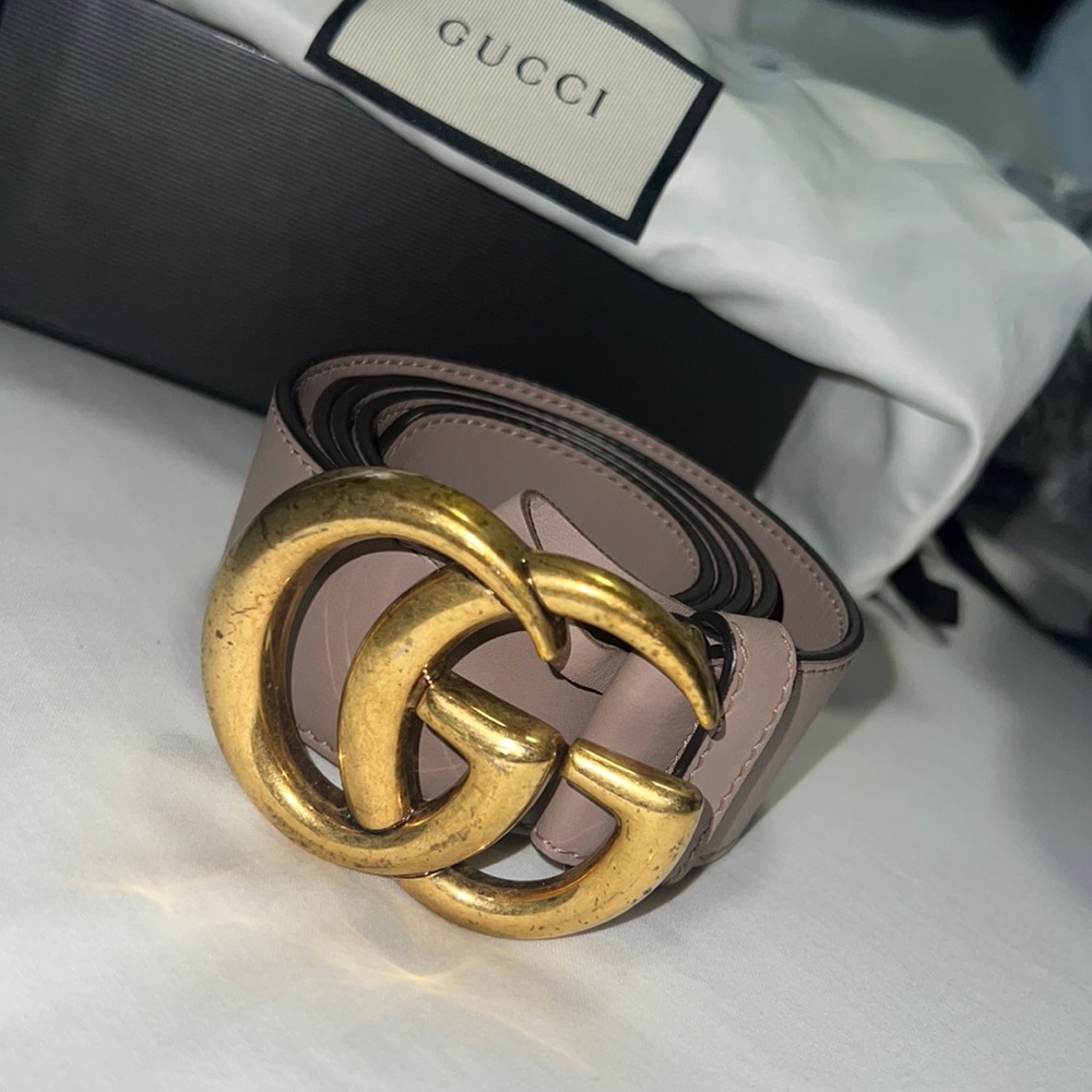 Gucci authentic leather belt